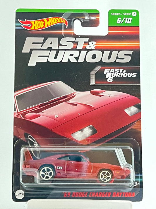 FAST AND FURIOUS - 69 DODGE CHARGER DAYTONA - Its Fun- Hot wheels - matchbox - diecast
