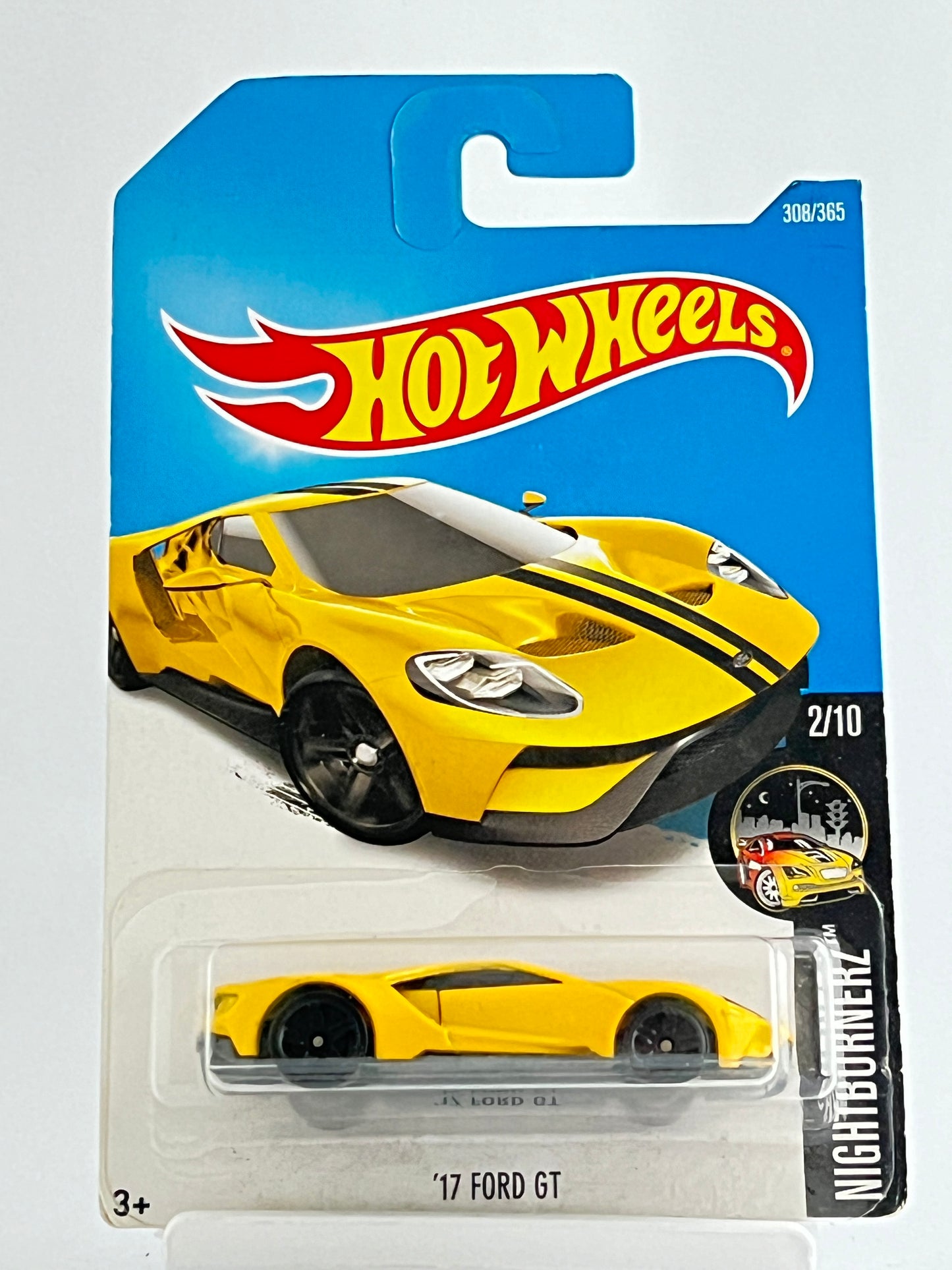 17 FORD GT - YELLOW - IMPORTED - Its Fun- Hot wheels - matchbox - diecast
