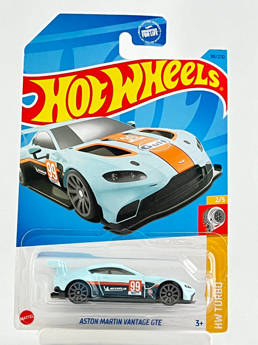 ASTON MARTIN VANTAGE GTE - GULF IMPORTED -4A - Its Fun- Hot wheels - matchbox - diecast