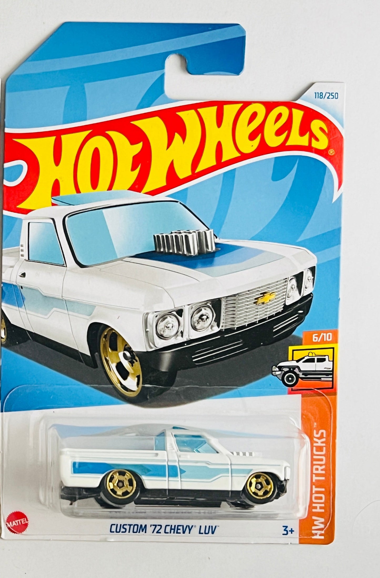 CUSTOM 72 CHEVY LUV - 2B - Its Fun- Hot wheels - matchbox - diecast