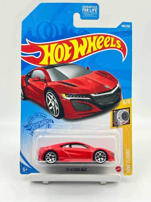 BLISTER CRACK - IMPORTED - HOT WHEELS -  17 ACURA NSX - RED - B2