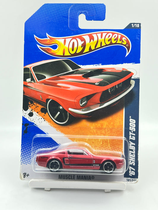SOFT CORNERS - 67 SHELBY GT-500 - RED - B2