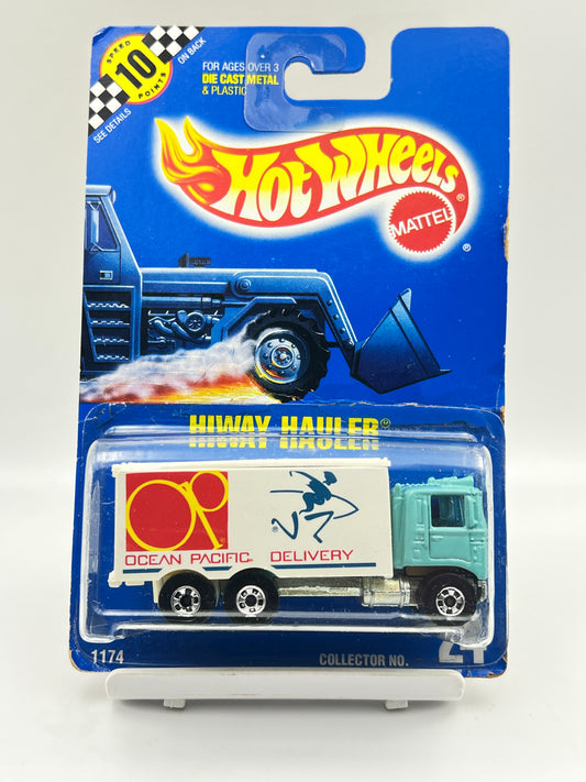BLISTER OPEN ISSUE - HOT WHEELS - HIWAY HAULER - B1