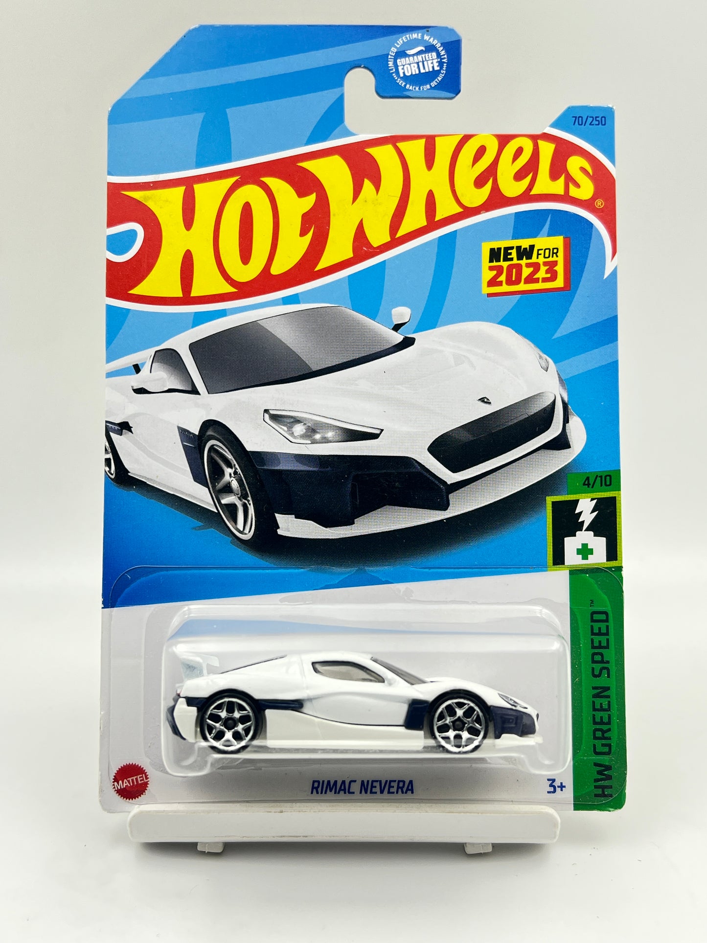 IMPORTED - HOT WHEELS -  RIMAC NEVERA - WHITE - B1
