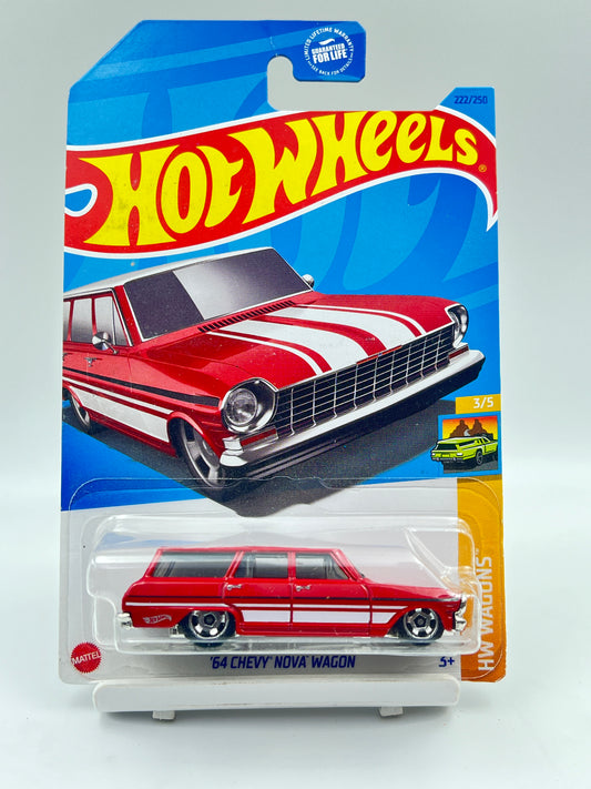 BLISTER CRACK - IMPORTED - HOT WHEELS -  64 CHEVY NOVA WAGON - B3
