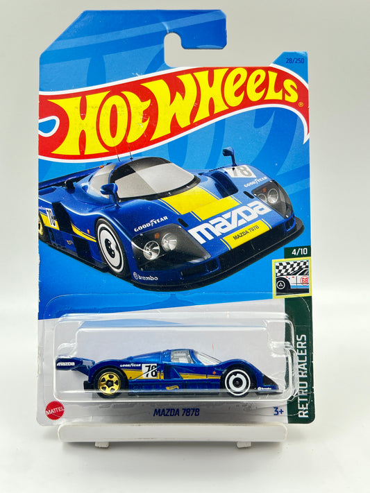BLISTER CRACK - IMPORTED - HOT WHEELS -  MAZDA 787B - BLUE - B3