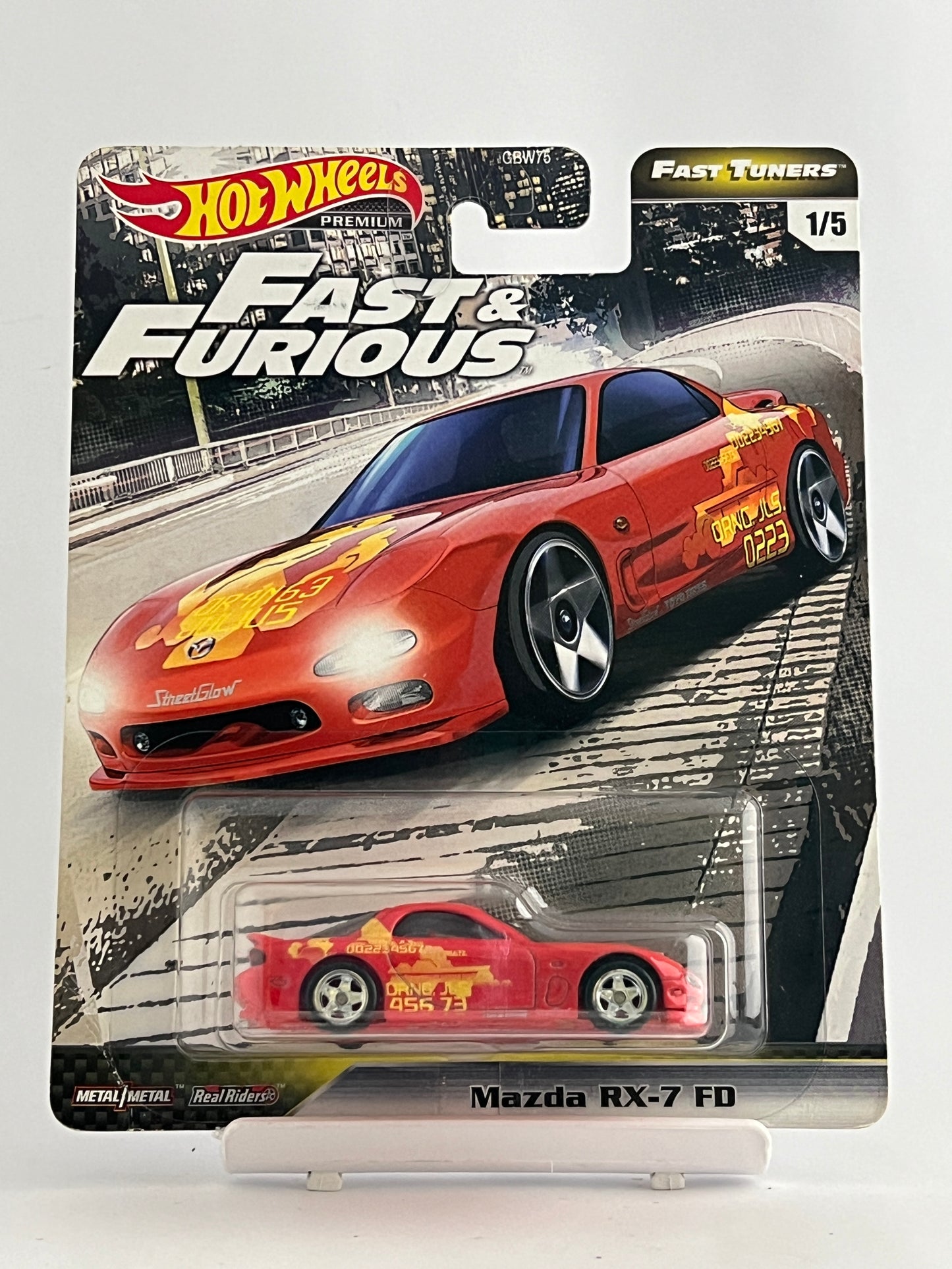 FAST AND FURIOUS - FAST TURNERS SET OF 5