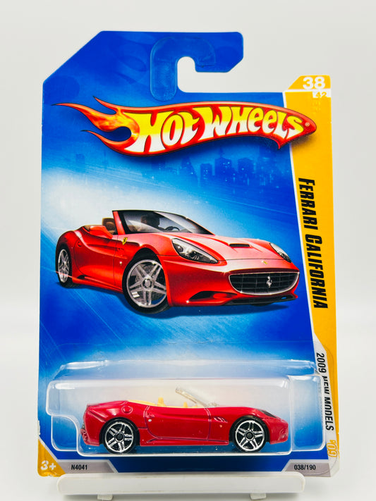 HOT WHEELS - FERRARI  CALIFORNIA RED- 2A