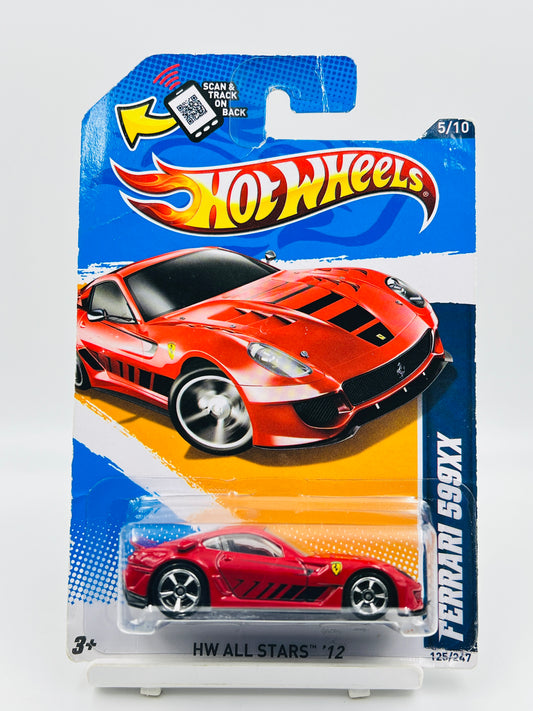 HOT WHEELS - FERRARI  599XX - RED - 2A