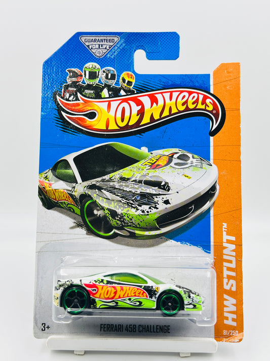 HOT WHEELS - FERRARI  458 CHALLENGE - 1D