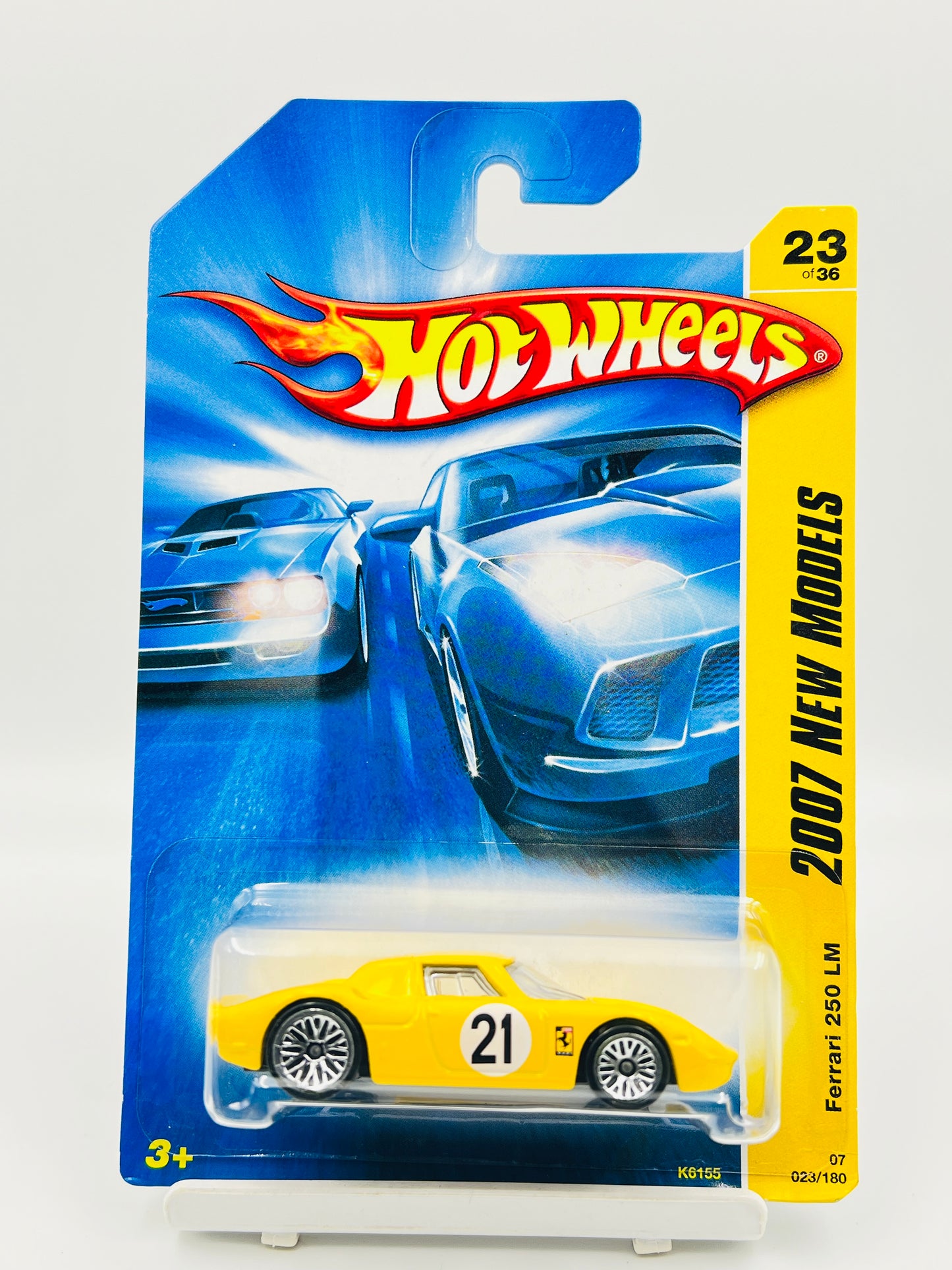 HOT WHEELS - FERRARI 250 LM - YELLOW - 1D