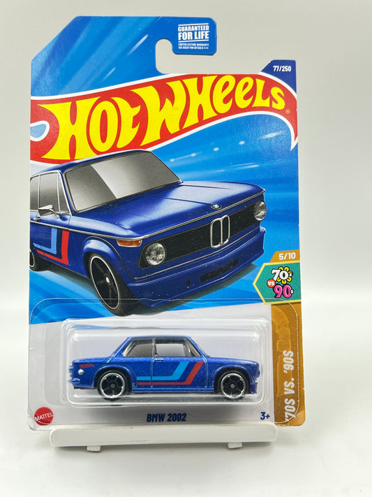 IMPORTED - HOT WHEELS -  BMW 2002 - BLUE - 9B
