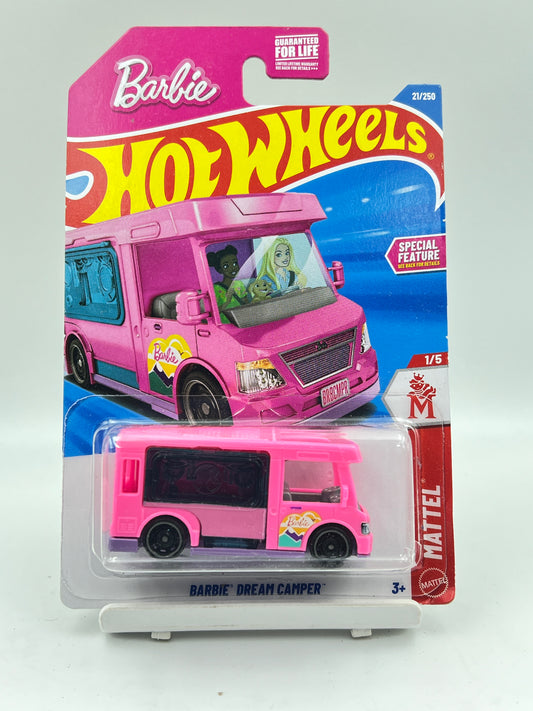 BLISTER DAMAGE - IMPORTED - HOT WHEELS -  BARBIE DREAM CAMPER - 2H