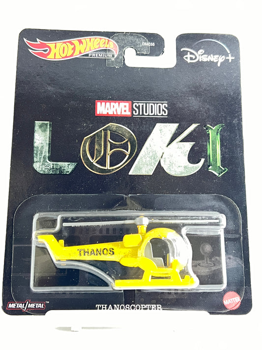 PREMIUM -LOKI - THANOSCOPTER - 5B - Its Fun- Hot wheels - matchbox - diecast