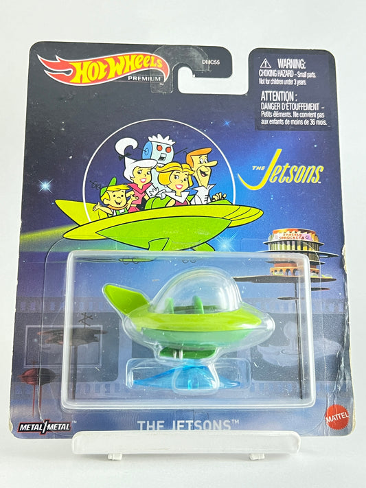 PREMIUM - THE JETSONS - CREASED CARD - Its Fun- Hot wheels - matchbox - diecast
