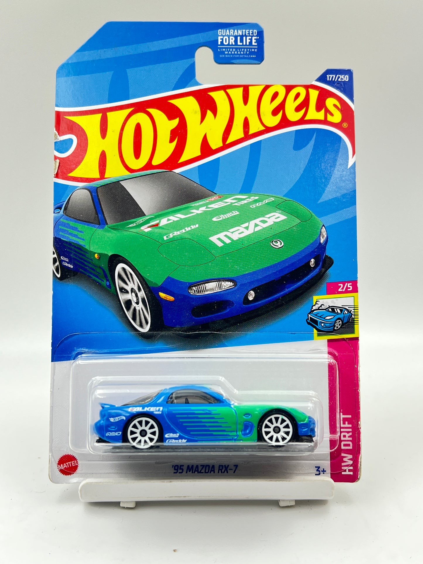 SOFT CORNERS - HOT WHEELS - 95 MAZDA RX-7 - FALKEN - 2G