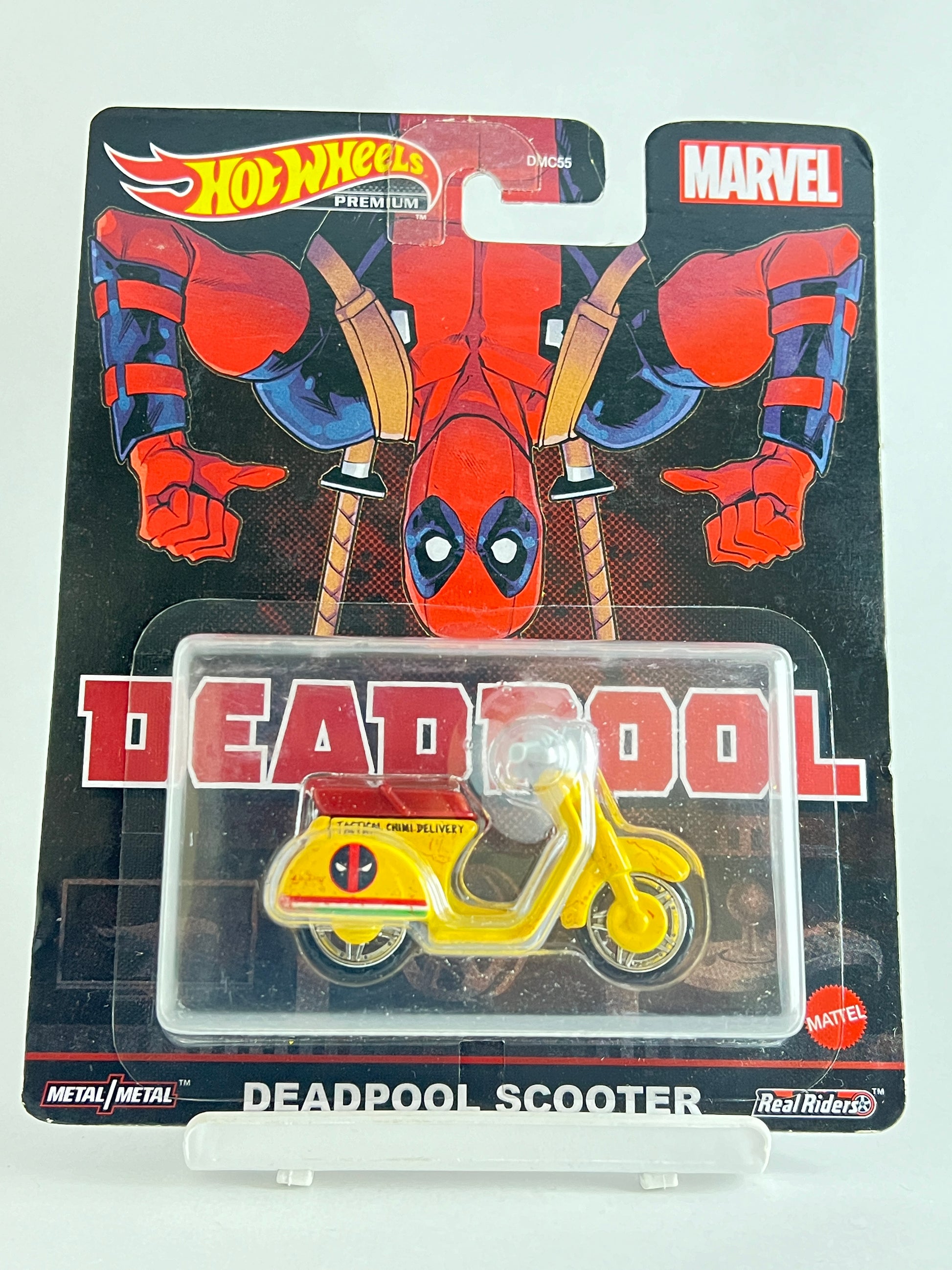 PREMIUM - DEADPOOL SCOOTER - Its Fun- Hot wheels - matchbox - diecast