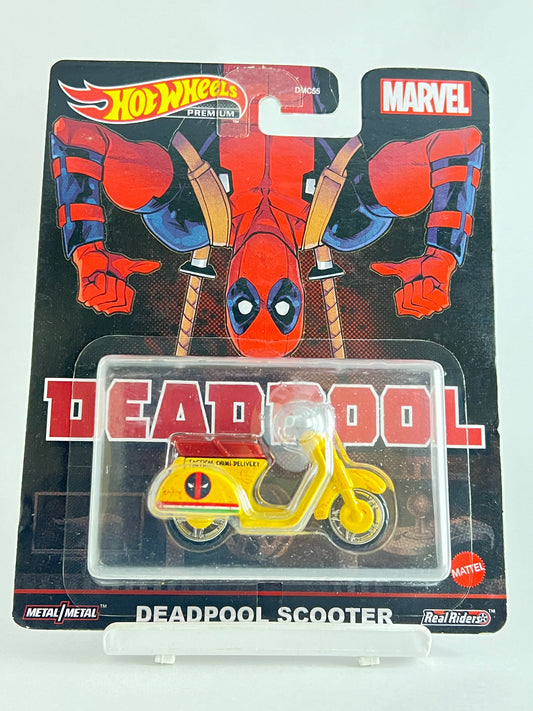 PREMIUM - DEADPOOL SCOOTER - Its Fun- Hot wheels - matchbox - diecast