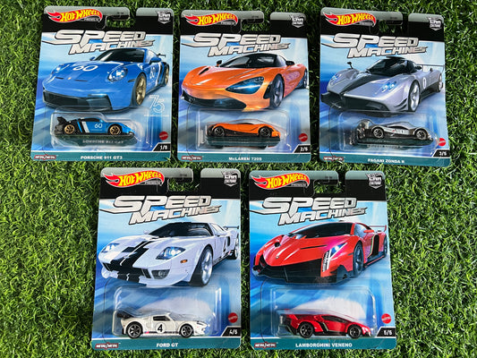 SPEED MACHINES PREMIUM SET OF 5