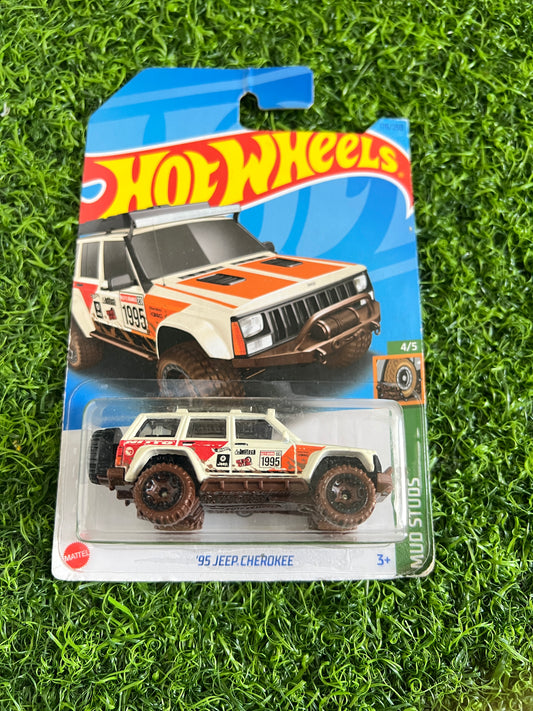 TREASURE HUNT - 95 JEEP CHEROKEE - Its Fun- Hot wheels - matchbox - diecast