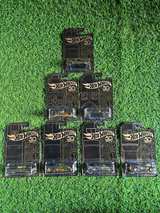 50TH ANNIVERSARY EDITION SET OF 7 CARS INCLUSING CHASE
