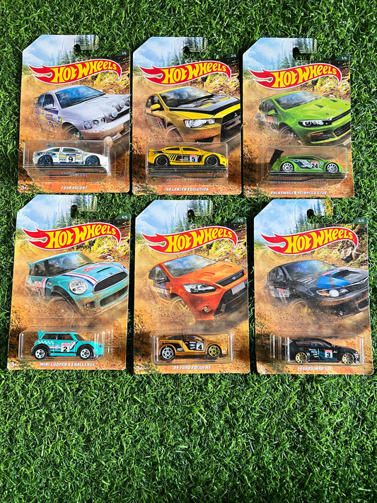 OFFROAD SET OF 6 CARS