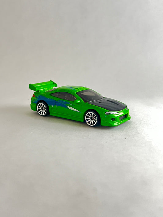 UNCARDED - 95 MITSUBISHI ECLIPSE - Its Fun- Hot wheels - matchbox - diecast