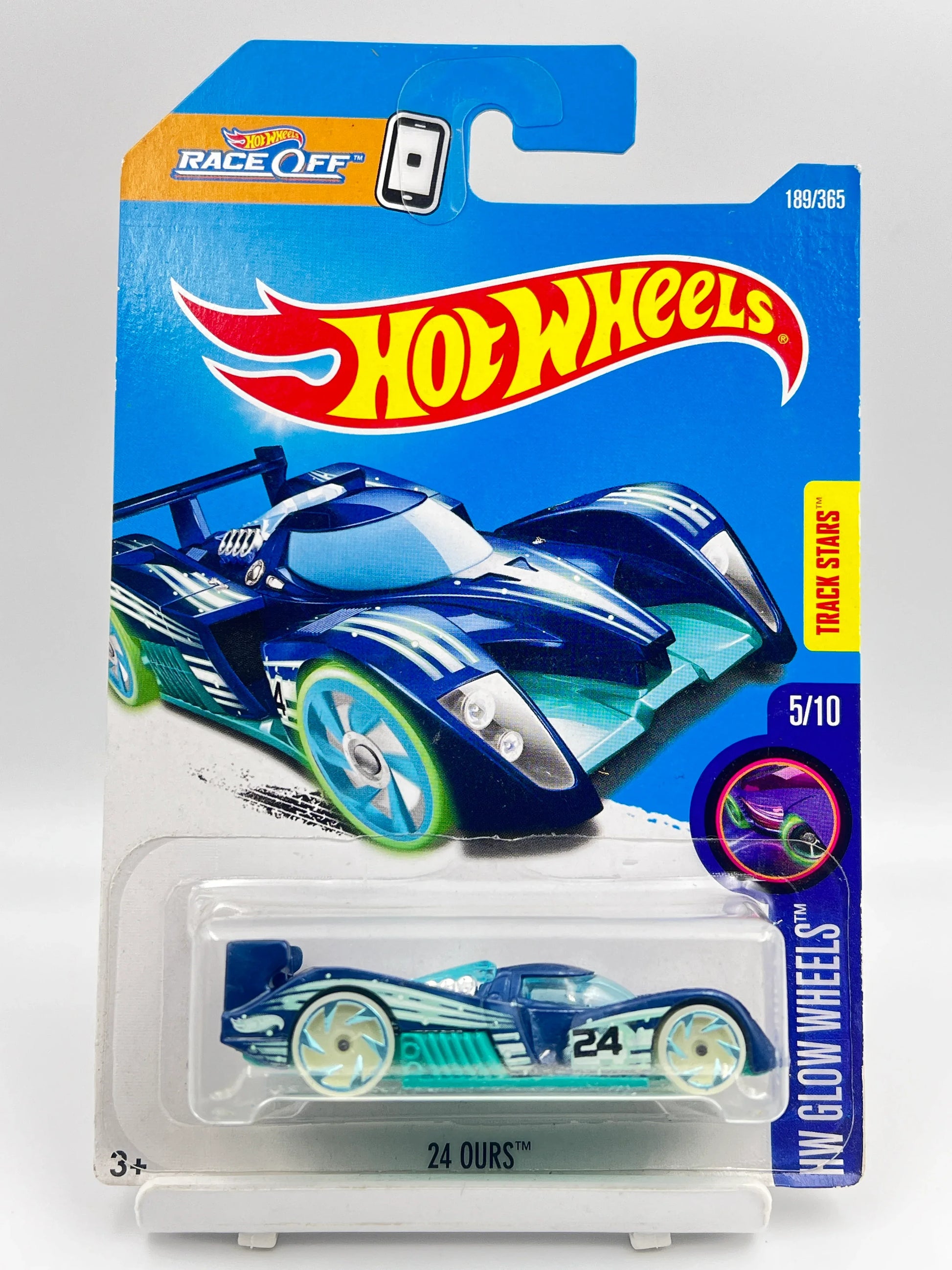 HOT WHEELS - 24 OURS - BLUE - 1B - Its Fun