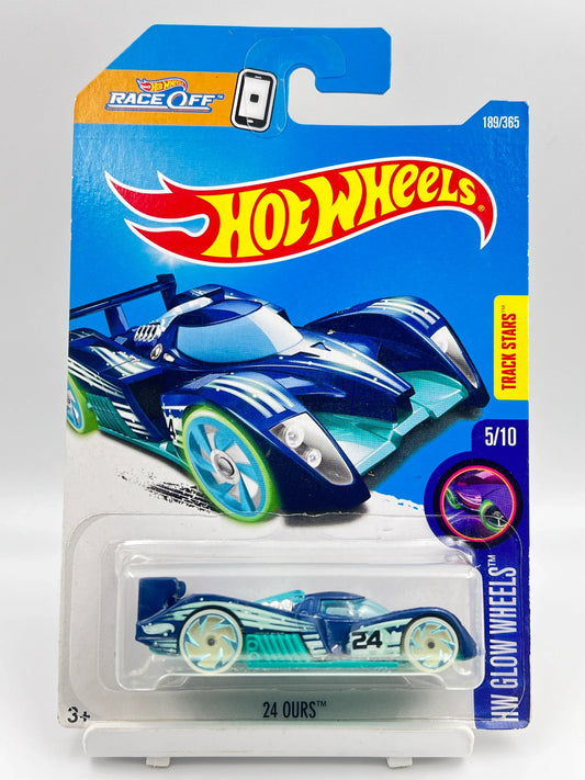 HOT WHEELS - 24 OURS - BLUE - 1B - Its Fun