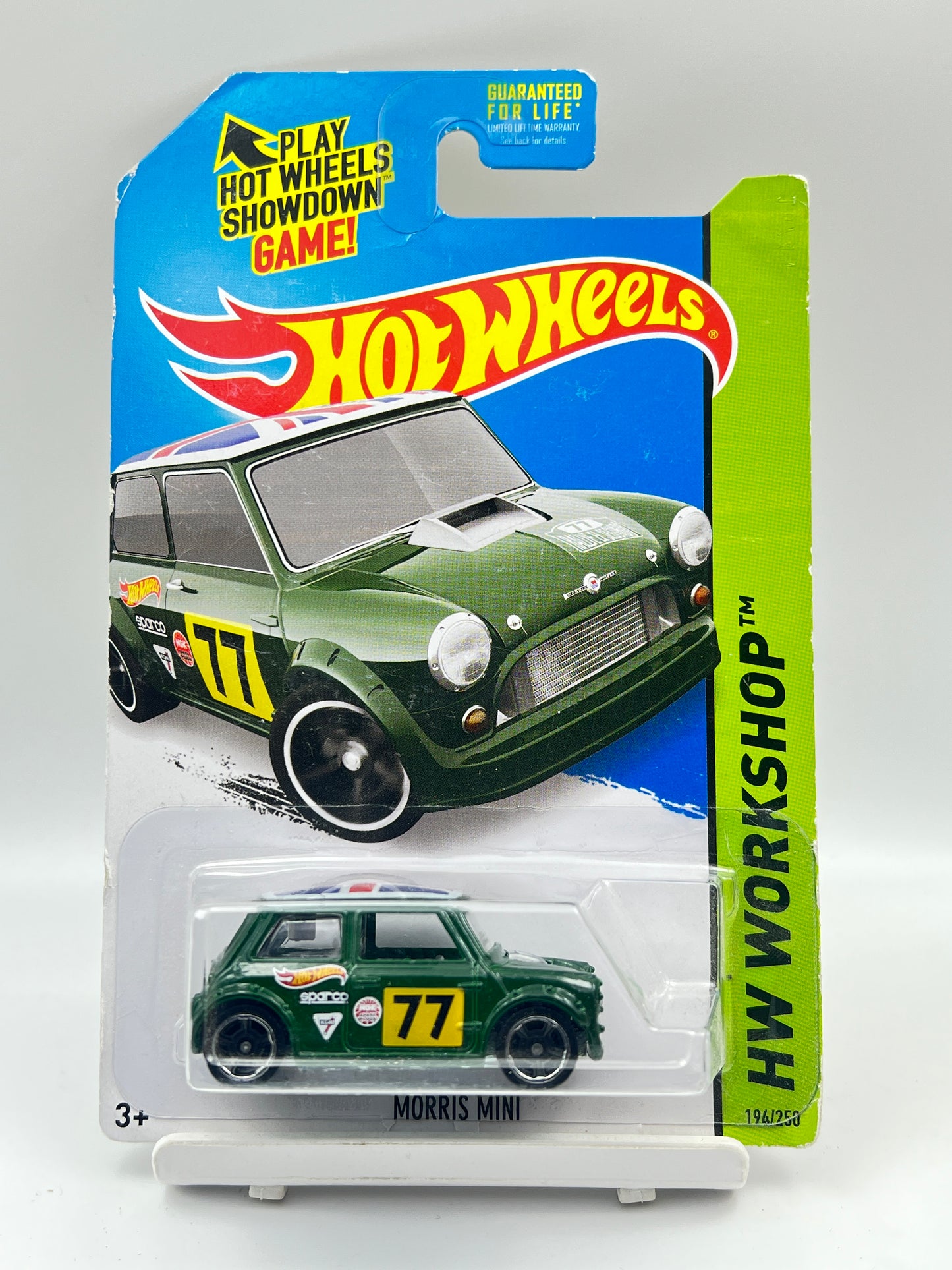 IMPORTED - HOT WHEELS -  FULL METAL - MORRIS MINI - GREEN - 6A