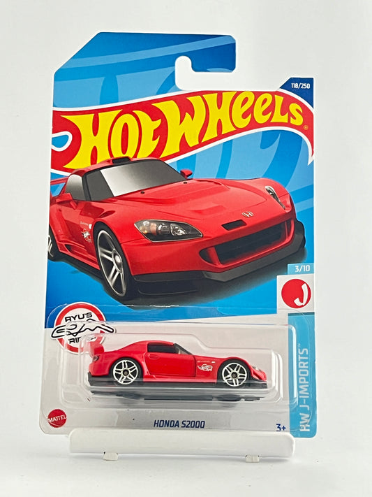 HONDA S2000 - RED - IMPORTED -4A - Its Fun- Hot wheels - matchbox - diecast