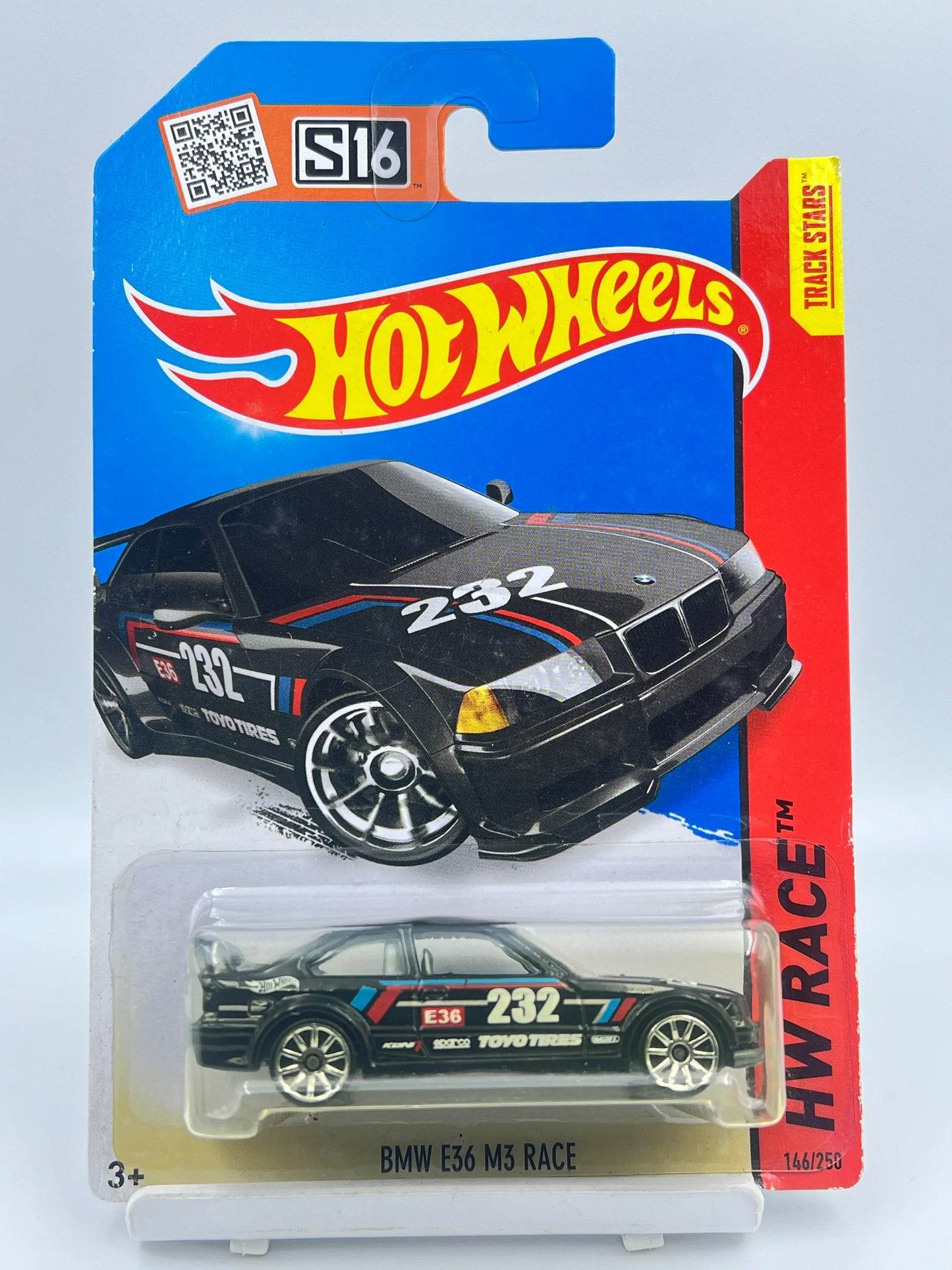 HOT WHEELS - BMW E36 M3 RACE - BLACK - 1C - Its Fun