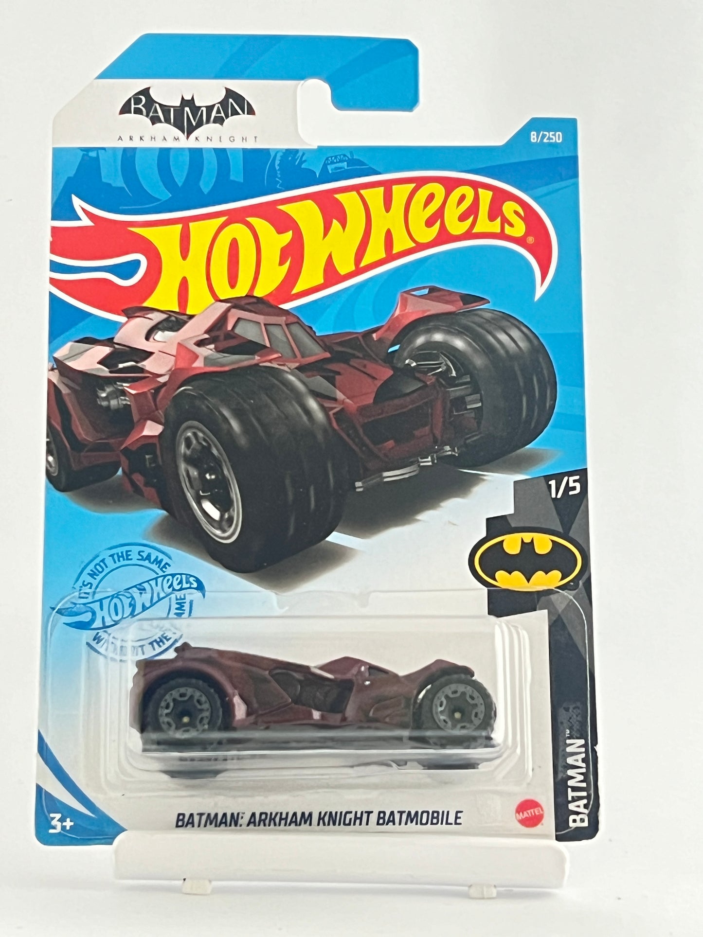 BATMAN ARKHAM KNIGHT BATMOBILE - DARK RED