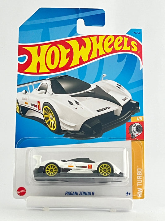 PAGANI ZONDA R - WHITE - 5B - Its Fun- Hot wheels - matchbox - diecast