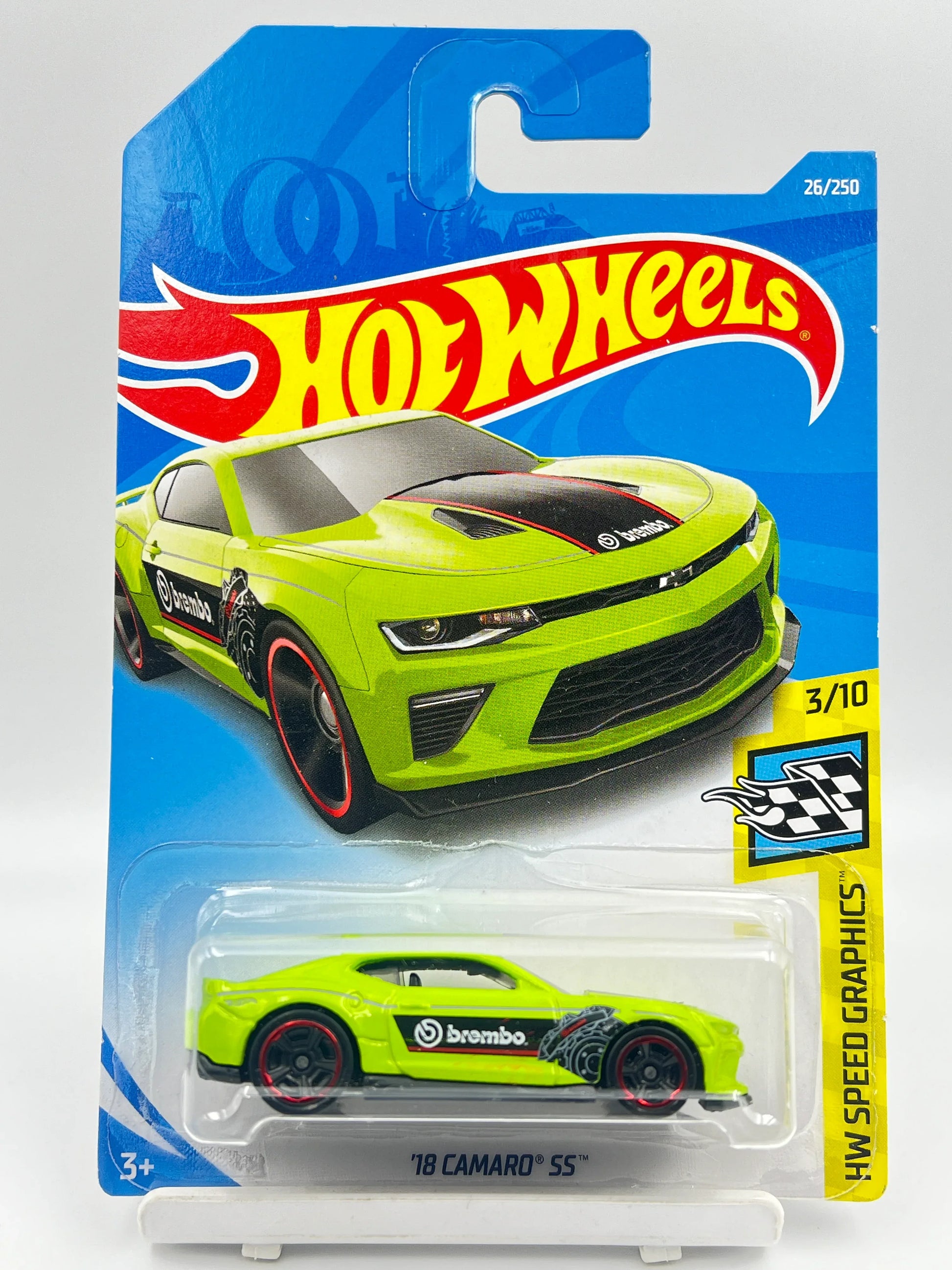HOT WHEELS - 18 CAMARO SS - GREEN - 2C - Its Fun