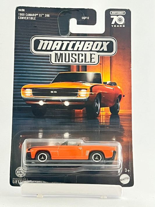1969 CAMARO SS 396 CONVERTIBLE - Its Fun- Hot wheels - matchbox - diecast