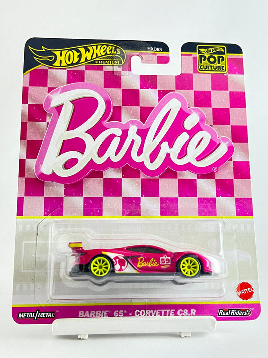 PREMIUM - BARBIE 65 - CORVETTE C8.R - 5A - Its Fun- Hot wheels - matchbox - diecast