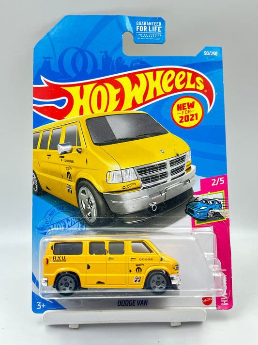 BLISTER CRACK - IMPORTED - HOT WHEELS -  DODGE VAN - 6B