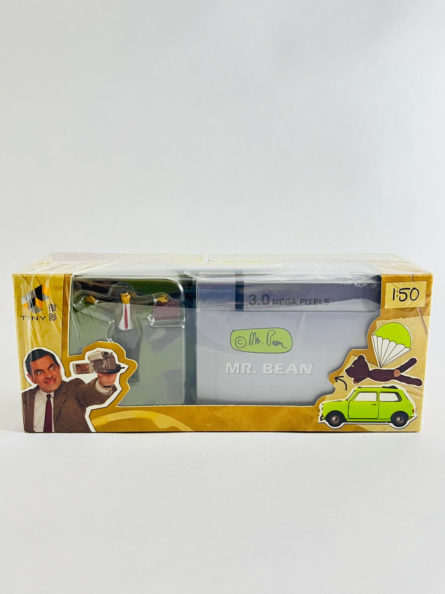 MR.BEAN CAR + FIGURINE +OPENABLE DOOR - (1:50) - Its Fun