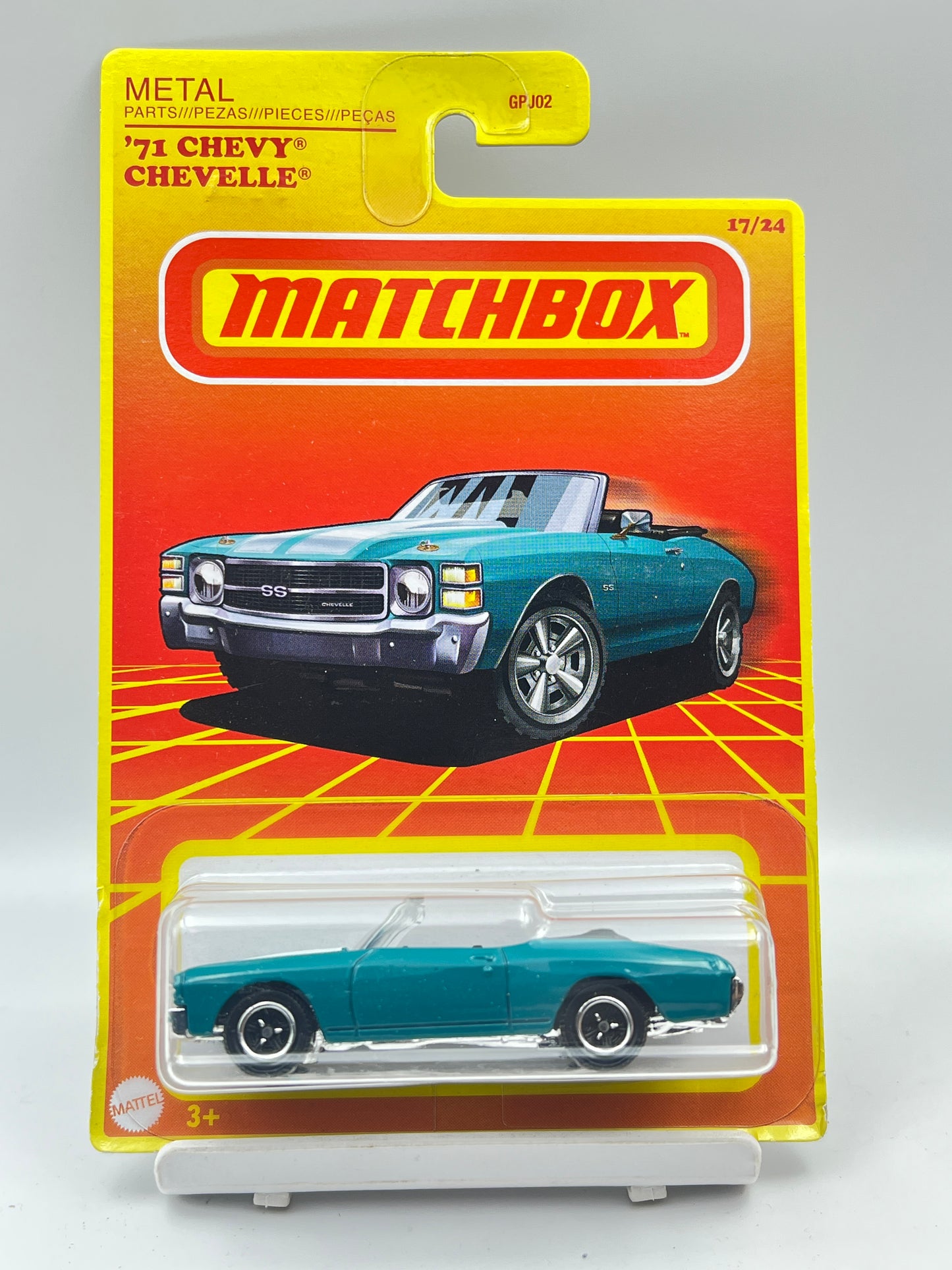 MATCHBOX - 71 CHEVY CHEVELLE - ZX3