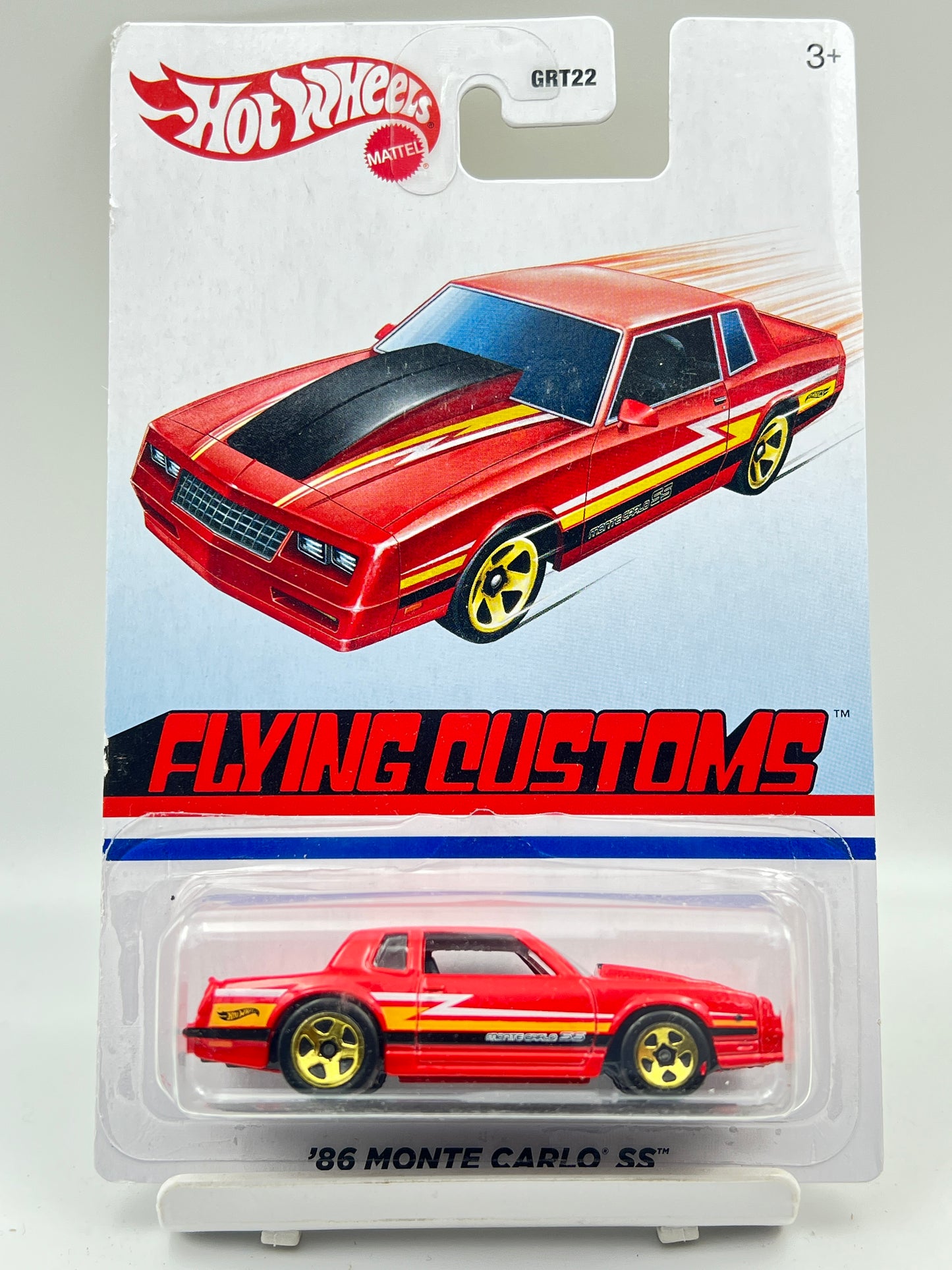 IMPORTED - HOT WHEELS -  86 MONTE CARLO SS - 6E