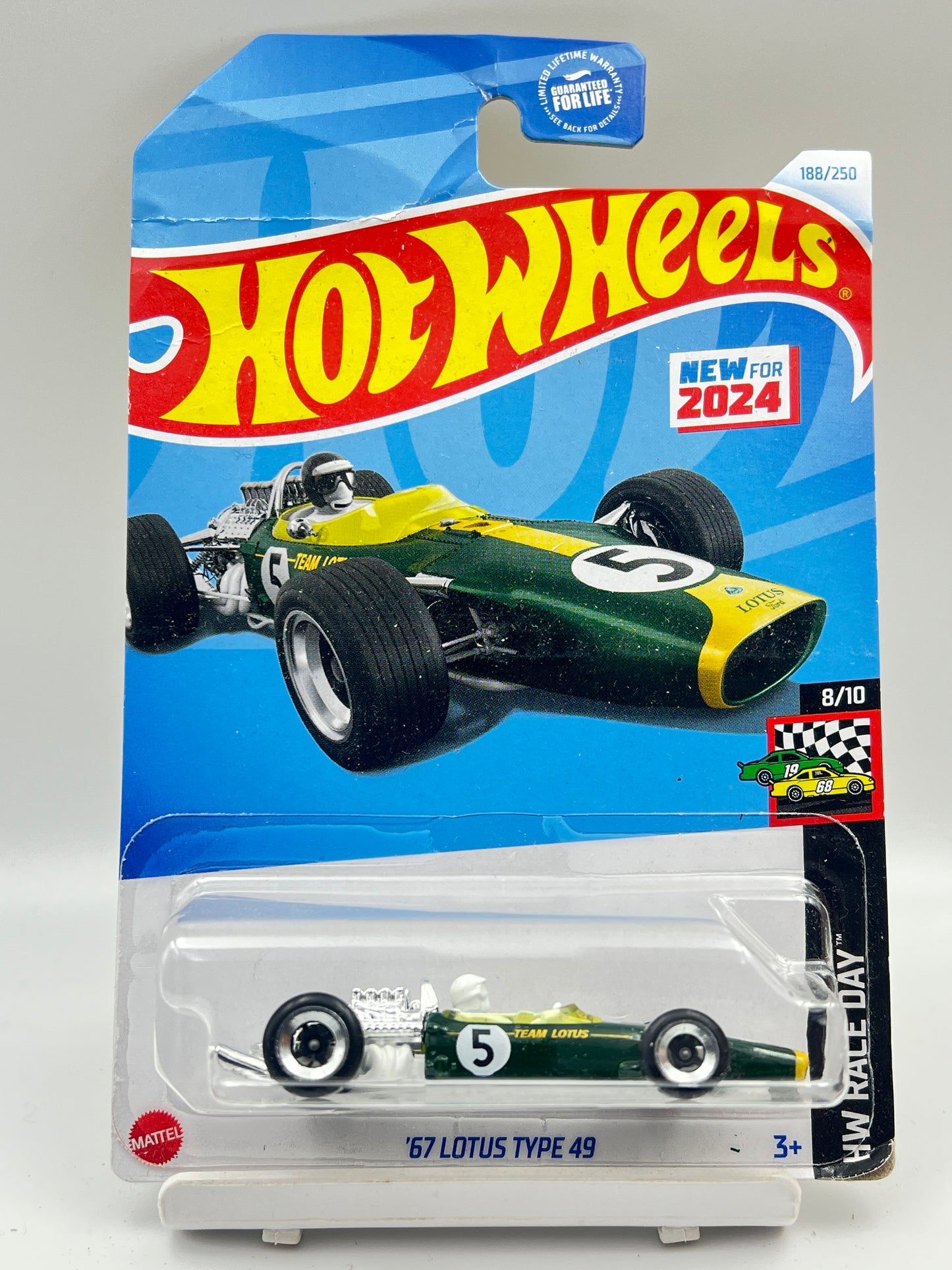 IMPORTED - HOT WHEELS -  67 LOTUS TYPE 49 - 6E