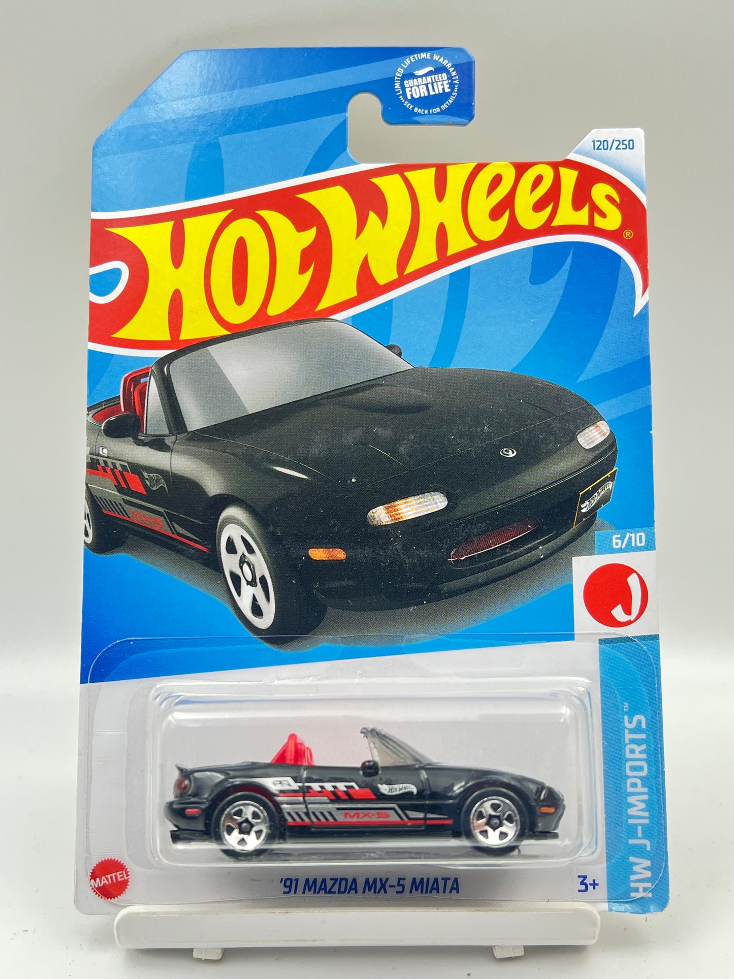 IMPORTED - HOT WHEELS -  91 MAZDA MX-5 MIATA - 6D