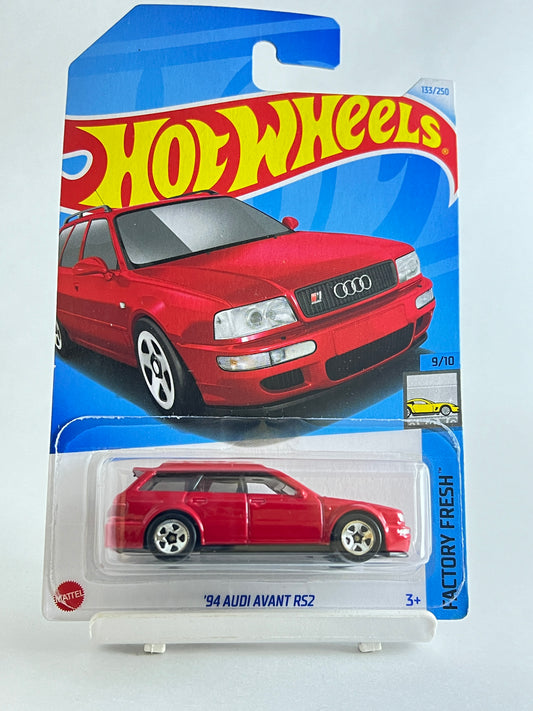 94 AUDI AVANT RS2 - RED -4B - Its Fun- Hot wheels - matchbox - diecast