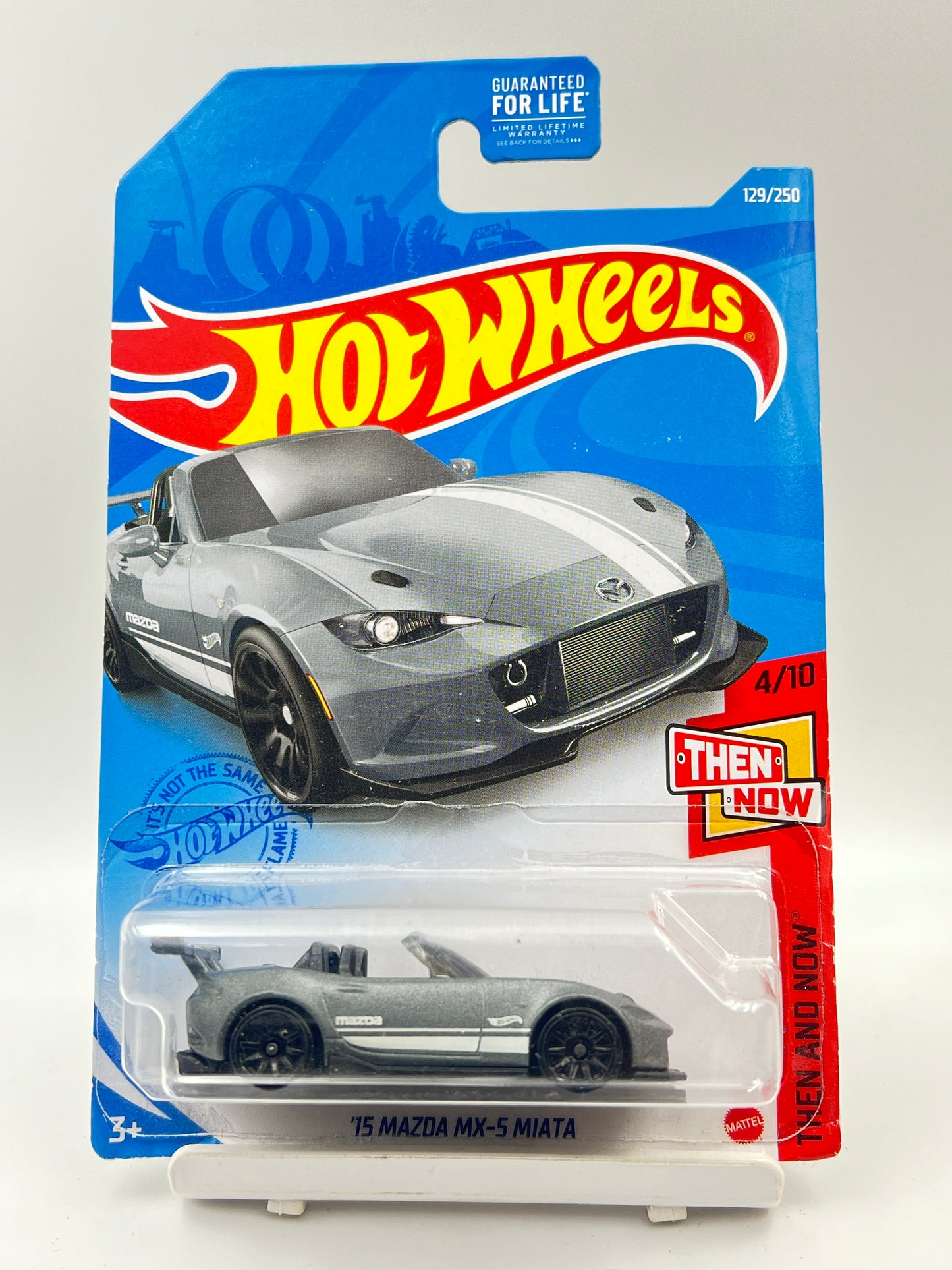 IMPORTED - HOT WHEELS -  15 MAXDA MX-5 MIATA - MATTE GREY - 4A