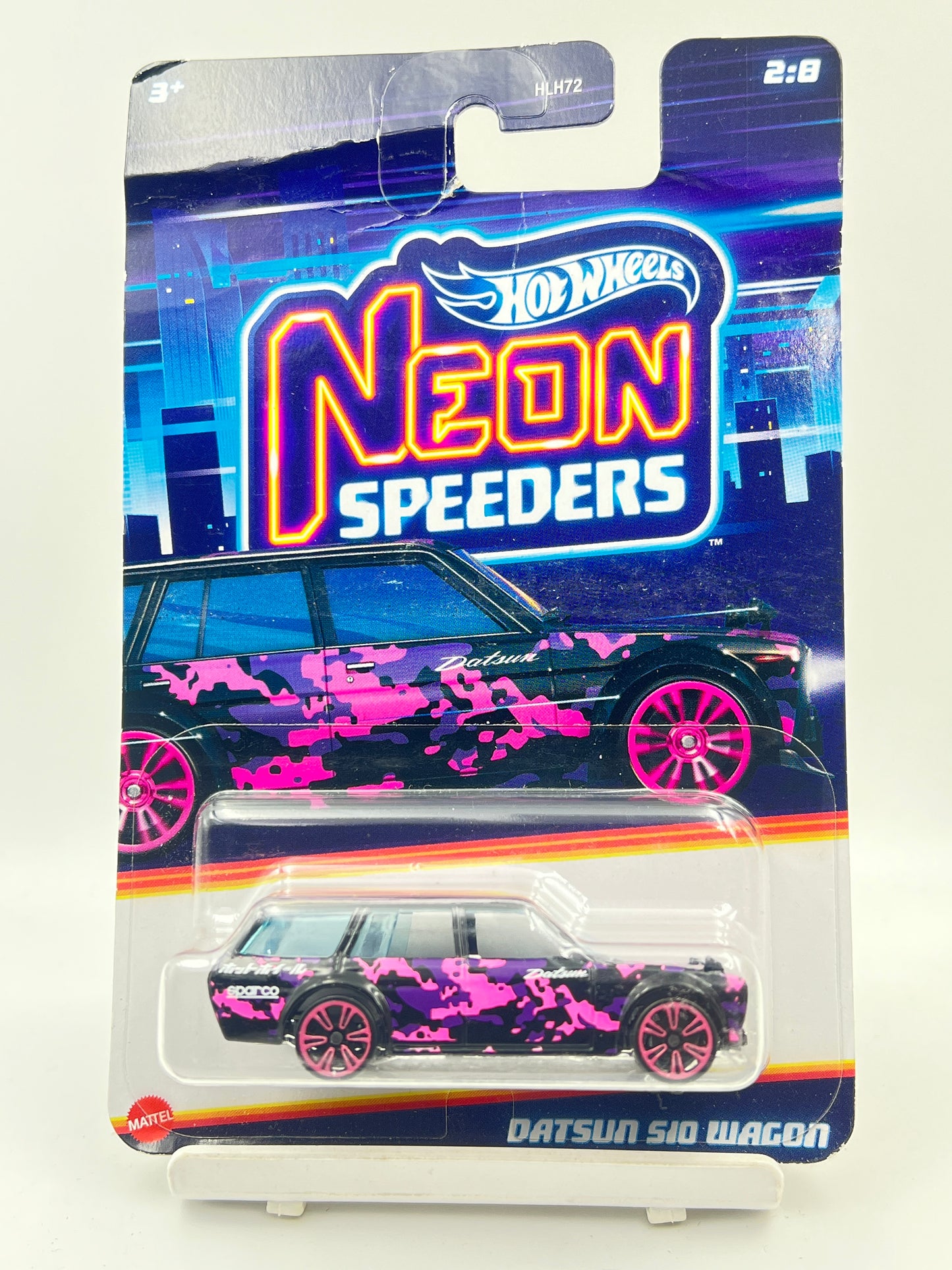 DAMAGED CARD - HOT WHEELS - DATSUN 510 WAGON - 3B