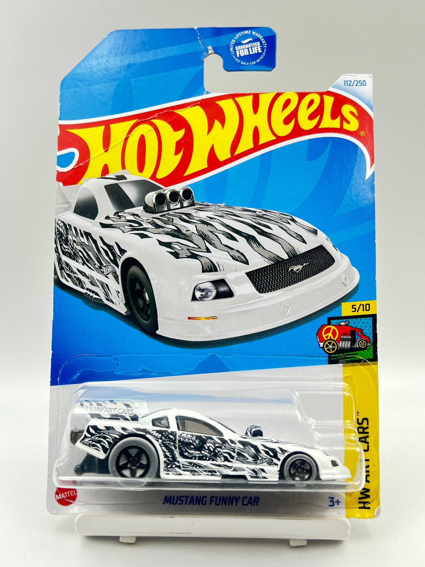 HOOK CREASE - IMPORTED - HOT WHEELS -  MUSTANG FUNNY CAR - 3B