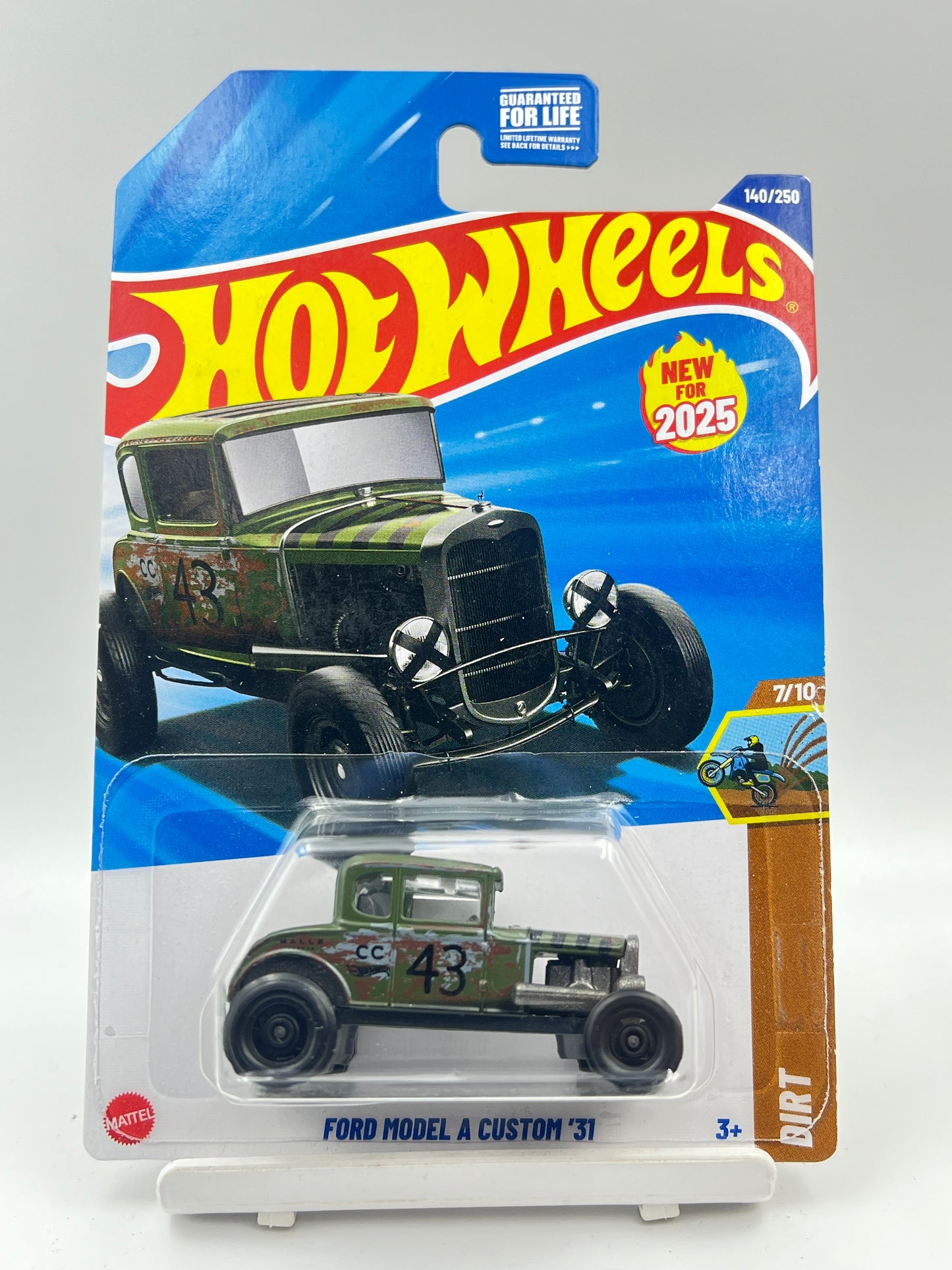 IMPORTED - HOT WHEELS -  FORD MODEL A CUSTOM 31 - GREEN - 3B
