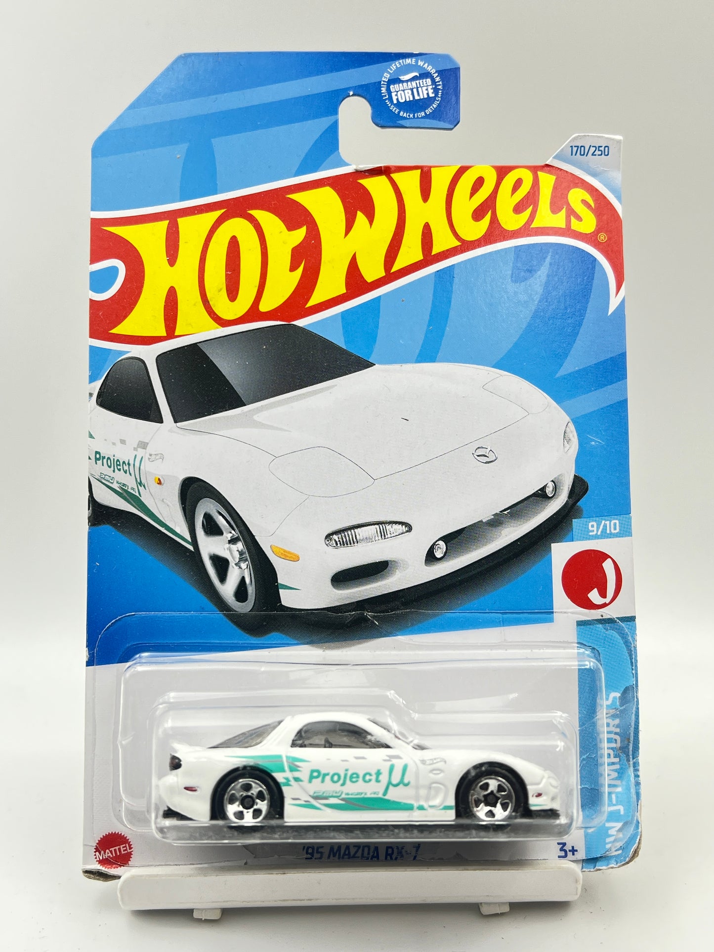 DAMAGED CARD - 95 MAZDA RX-7 - 1A
