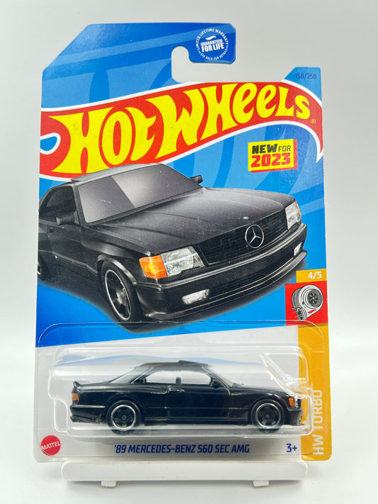 BLISTER CRACK - IMPORTED - HOT WHEELS -  89 MERCEDES BENZ 560 SEC AMG - 1A